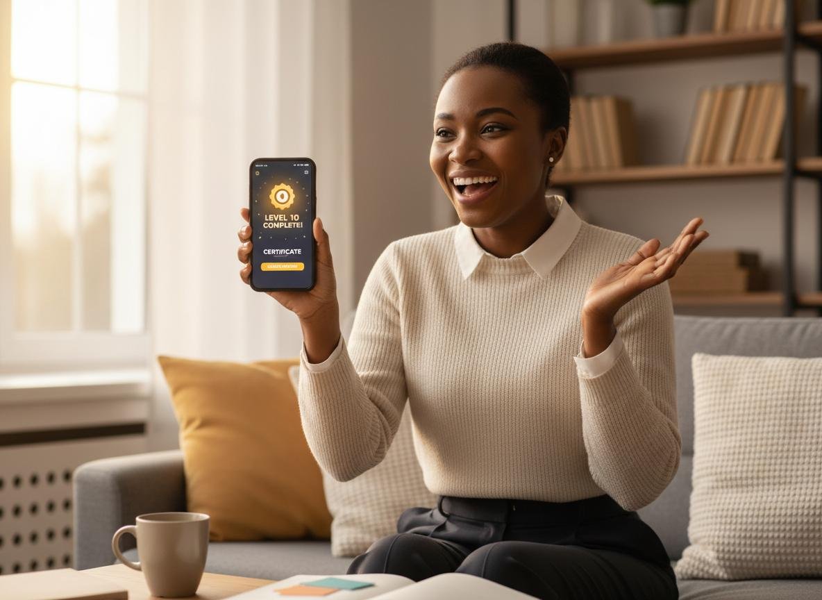 East African student achieving language goals with yfa language academy