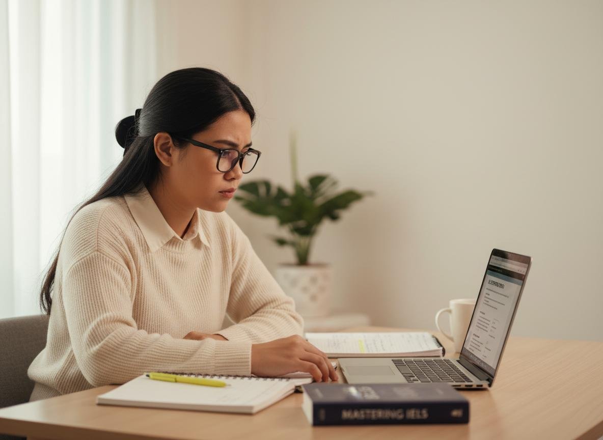 Filipino professional practicing English with celpip tutor online one on one